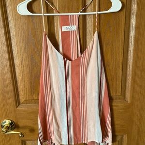 Racer back tank top